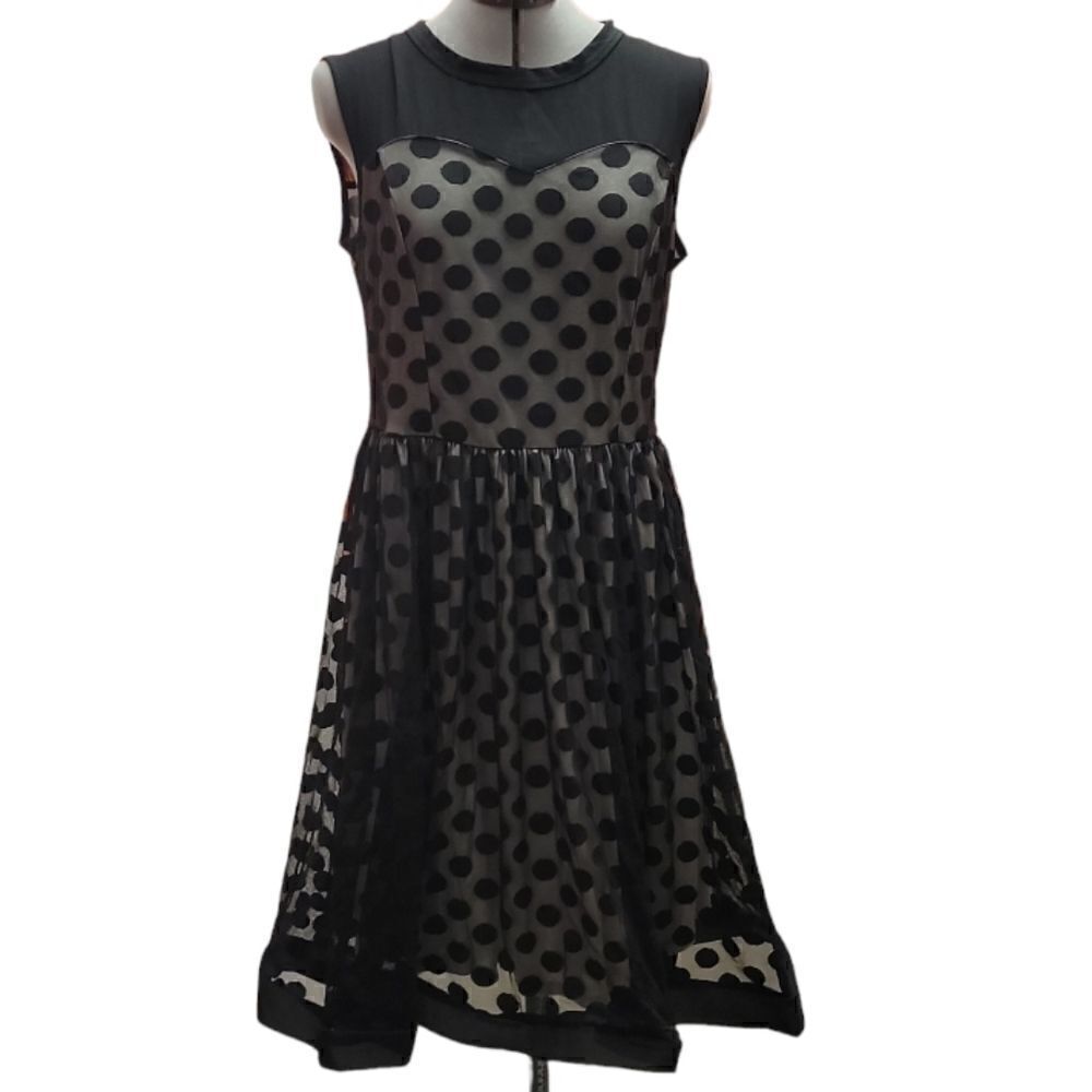MISSMNY Polka-dot Dress